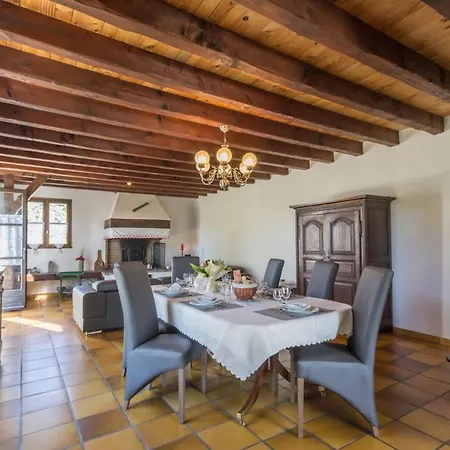 Holiday home Chaumiere Typique En Briere Avec Cheminee, Wifi, Et Terrasse - Ideal Familles - Fr-1-306-1131 *